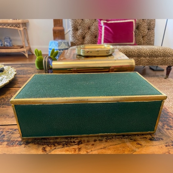 Uttermost Other - Uttermost Karis Emerald Green Decorative Storage Box